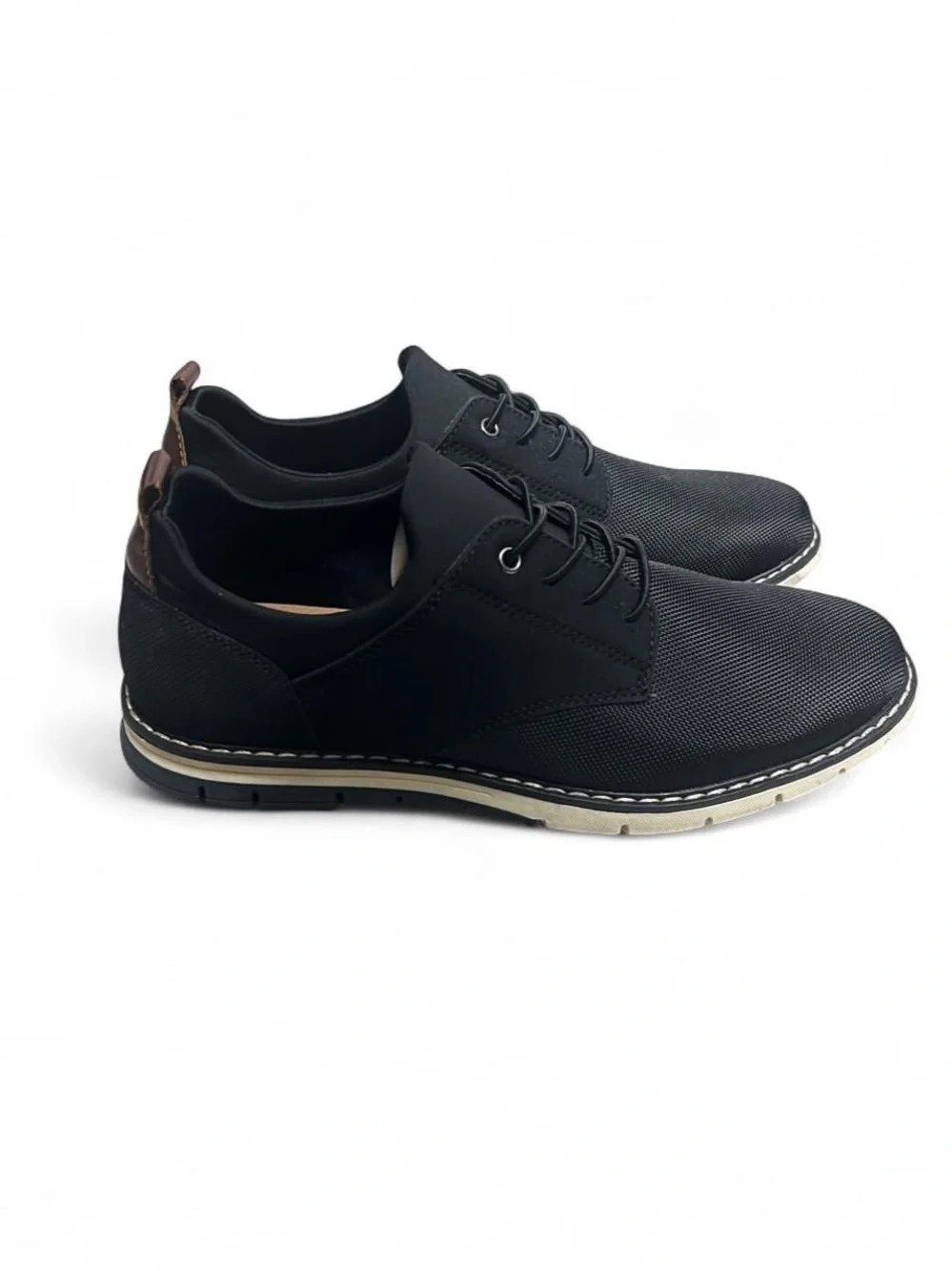 George Black Men's Lace-Up Derby Shoes